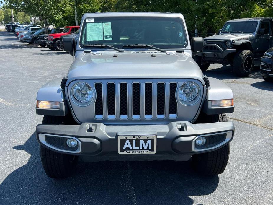 used 2021 Jeep Wrangler Unlimited car, priced at $30,920