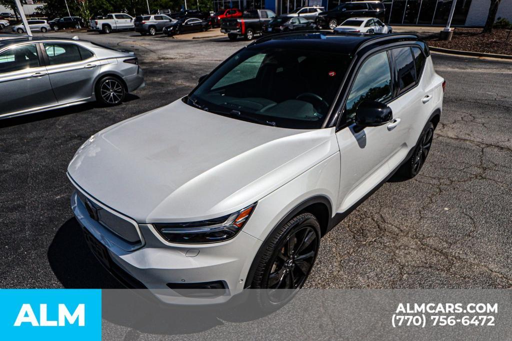 used 2022 Volvo XC40 Recharge Pure Electric car, priced at $24,920
