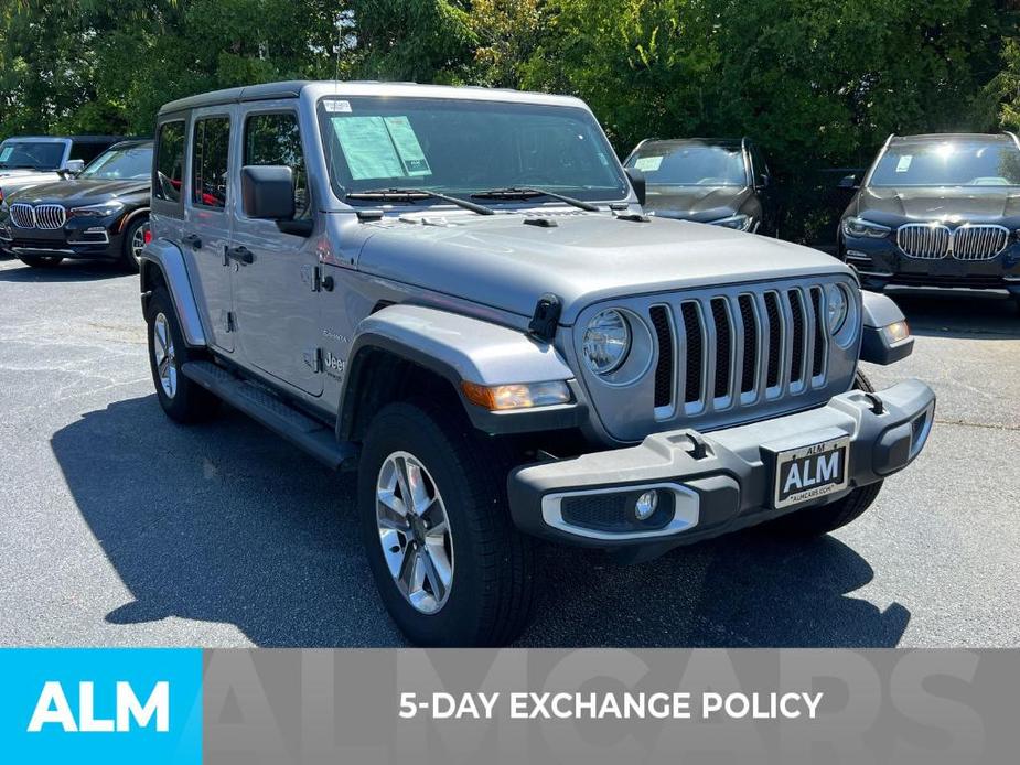 used 2021 Jeep Wrangler Unlimited car, priced at $29,620