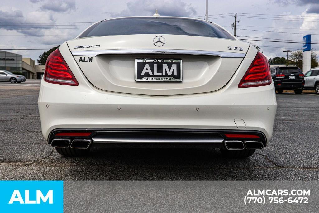 used 2017 Mercedes-Benz AMG S 63 car, priced at $42,920