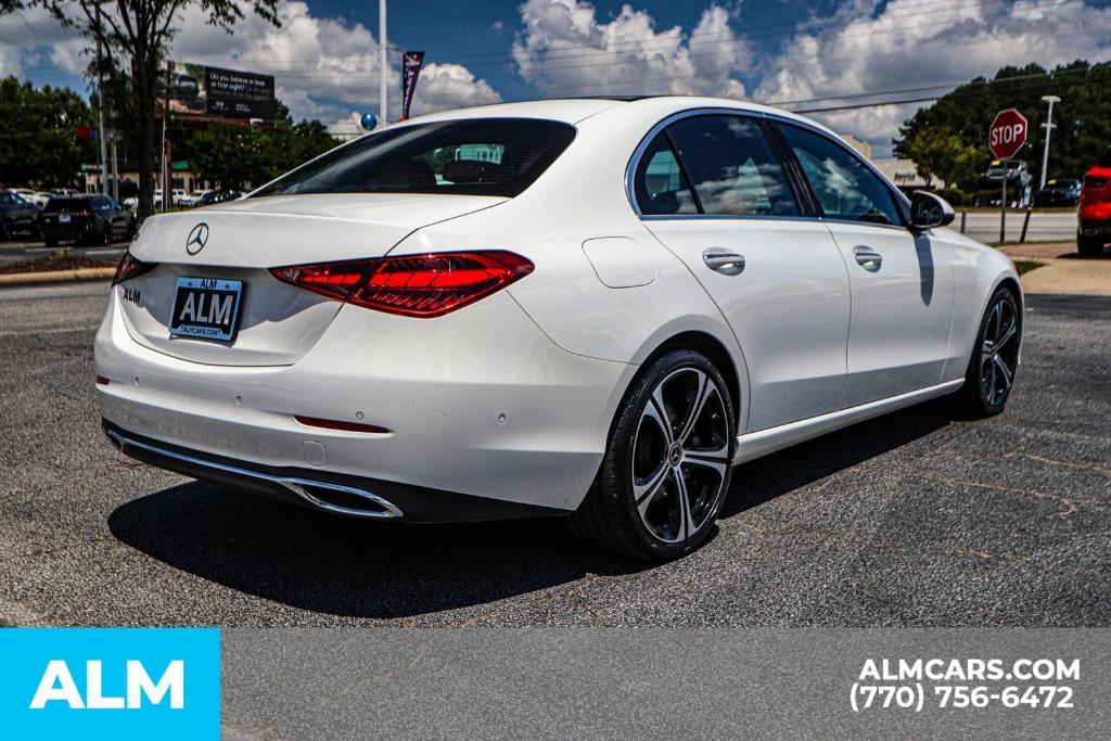 used 2025 Mercedes-Benz C-Class car, priced at $38,920