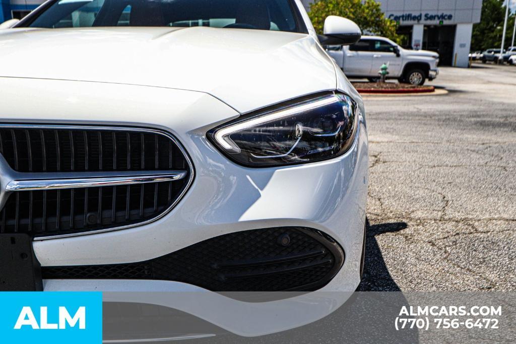 used 2025 Mercedes-Benz C-Class car, priced at $38,920