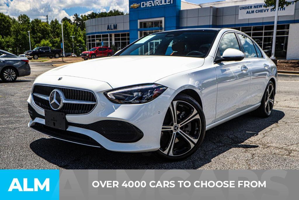 used 2025 Mercedes-Benz C-Class car, priced at $38,920