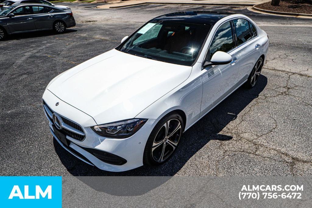 used 2025 Mercedes-Benz C-Class car, priced at $38,920