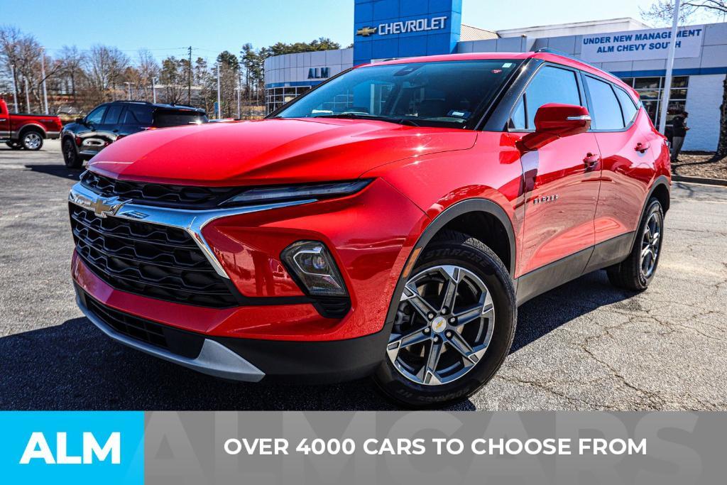 used 2023 Chevrolet Blazer car, priced at $27,420