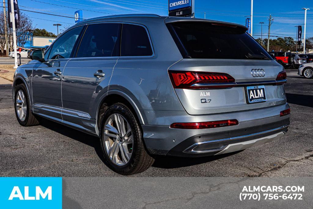 used 2023 Audi Q7 car, priced at $38,720