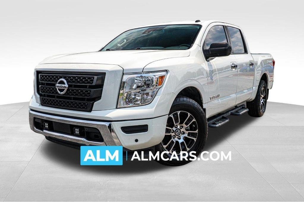 used 2021 Nissan Titan car, priced at $21,960