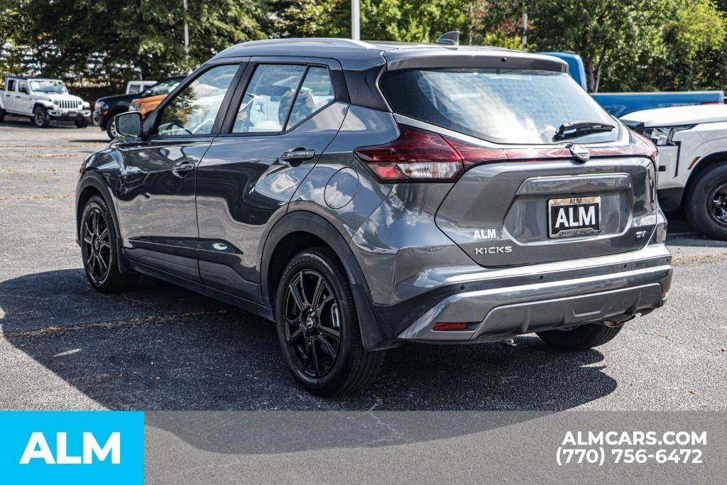used 2023 Nissan Kicks car, priced at $16,460
