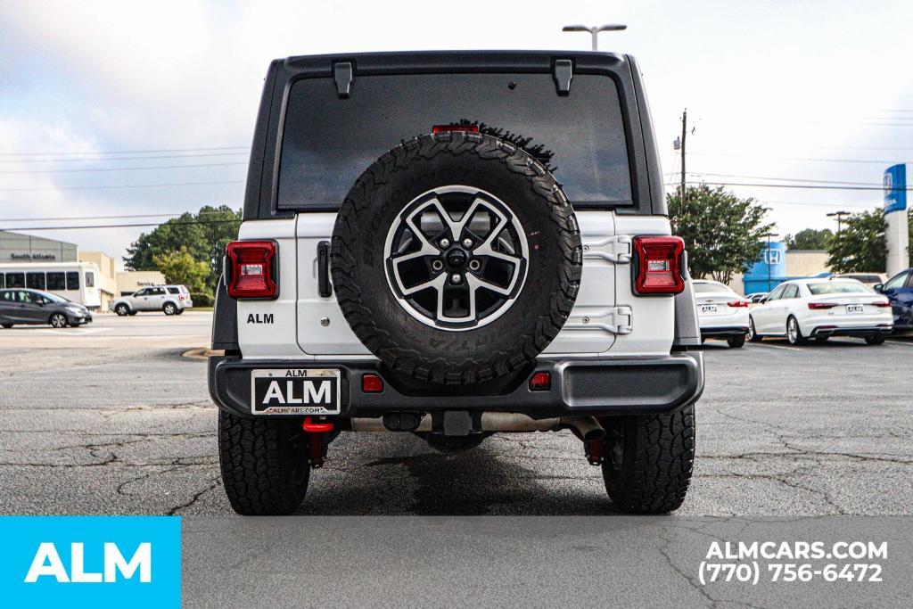 used 2024 Jeep Wrangler car, priced at $39,920