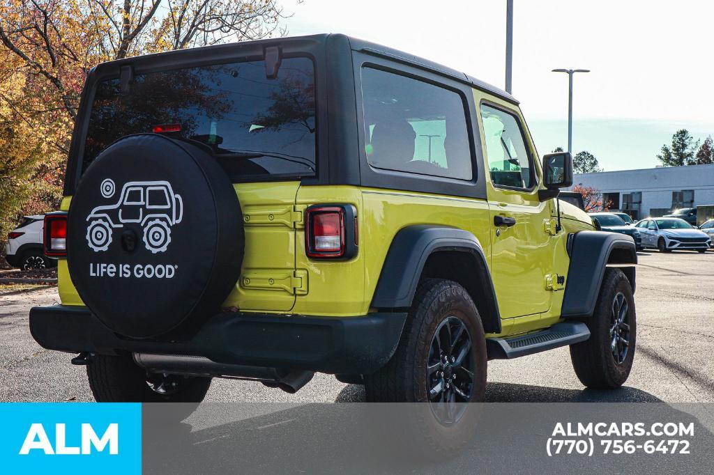 used 2023 Jeep Wrangler car, priced at $29,620