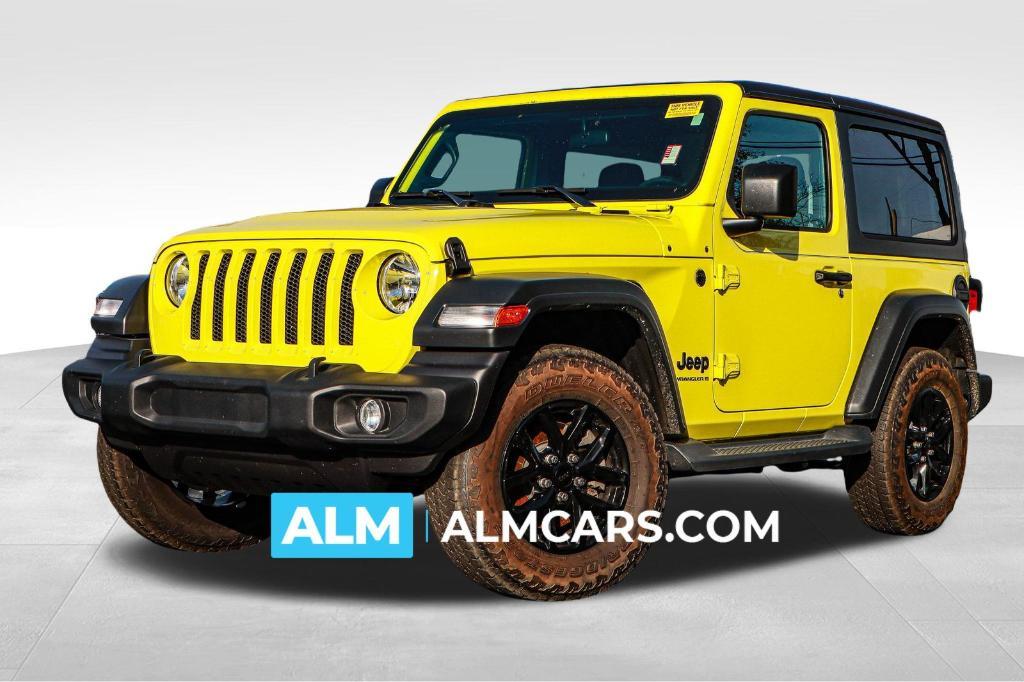 used 2023 Jeep Wrangler car, priced at $29,620