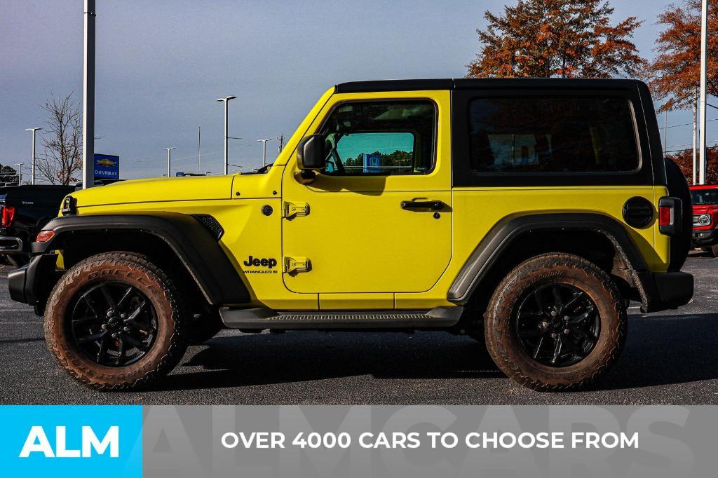 used 2023 Jeep Wrangler car, priced at $29,620