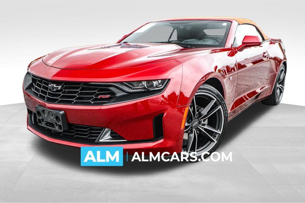 used 2021 Chevrolet Camaro car, priced at $32,420