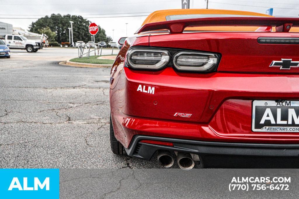 used 2021 Chevrolet Camaro car, priced at $32,420