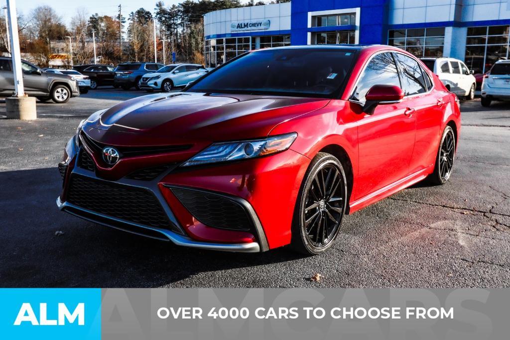 used 2022 Toyota Camry car, priced at $28,220