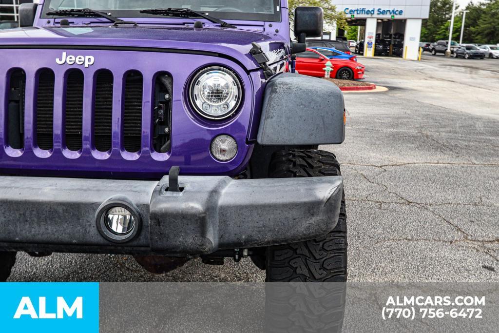 used 2018 Jeep Wrangler JK Unlimited car, priced at $26,980