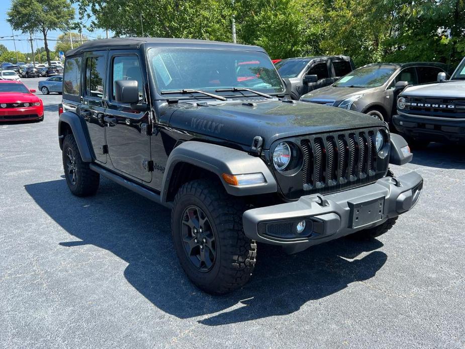 used 2022 Jeep Wrangler Unlimited car, priced at $32,970