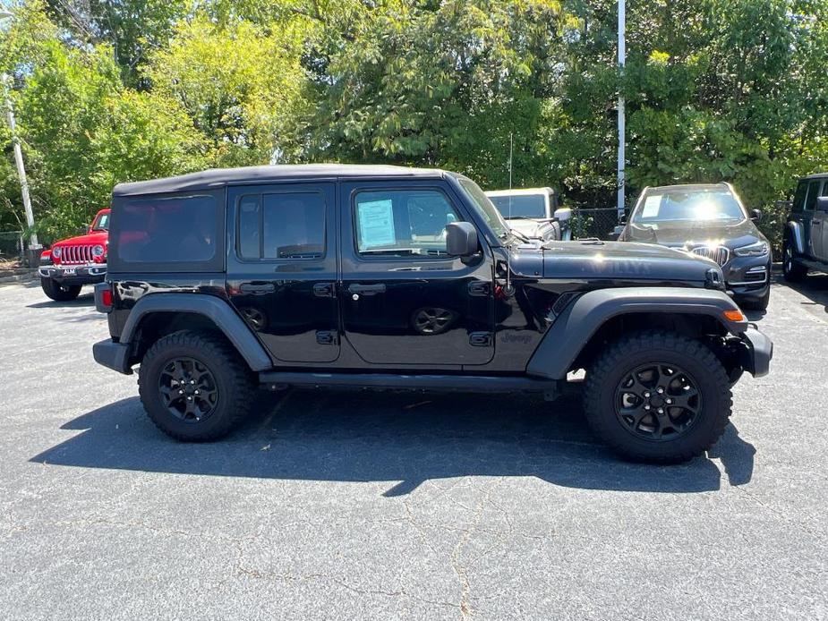 used 2022 Jeep Wrangler Unlimited car, priced at $32,970