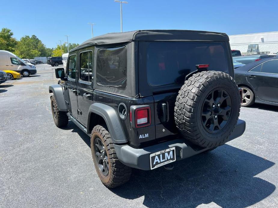 used 2022 Jeep Wrangler Unlimited car, priced at $32,970