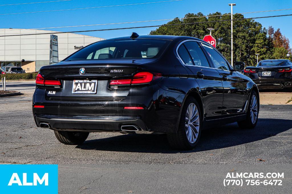 used 2023 BMW 530 car, priced at $37,020