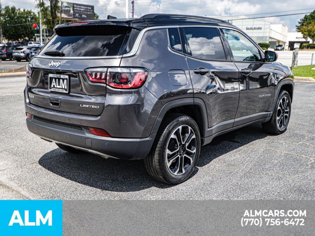 used 2023 Jeep Compass car, priced at $20,920