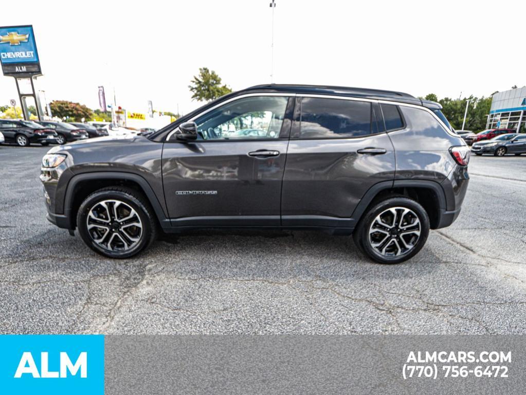 used 2023 Jeep Compass car, priced at $20,920