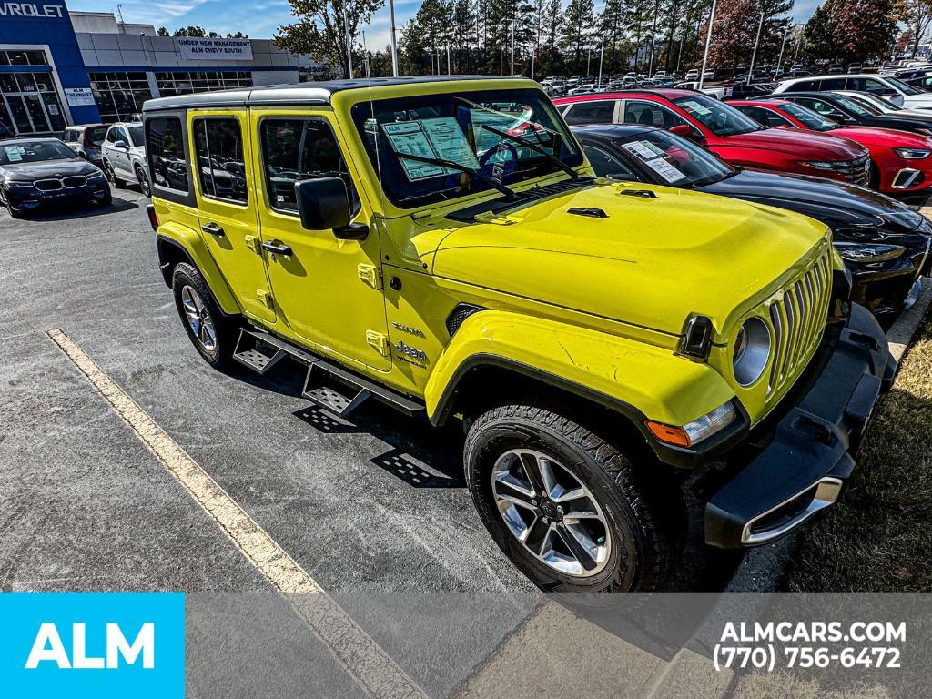 used 2023 Jeep Wrangler car, priced at $39,070