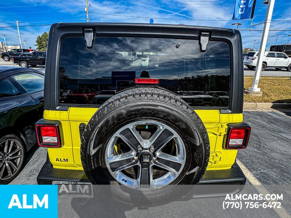 used 2023 Jeep Wrangler car, priced at $39,070