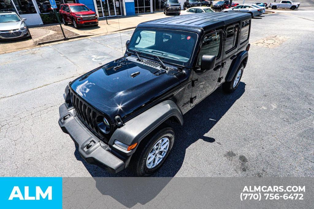 used 2023 Jeep Wrangler car, priced at $30,920