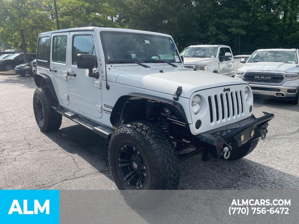 used 2017 Jeep Wrangler Unlimited car, priced at $21,920