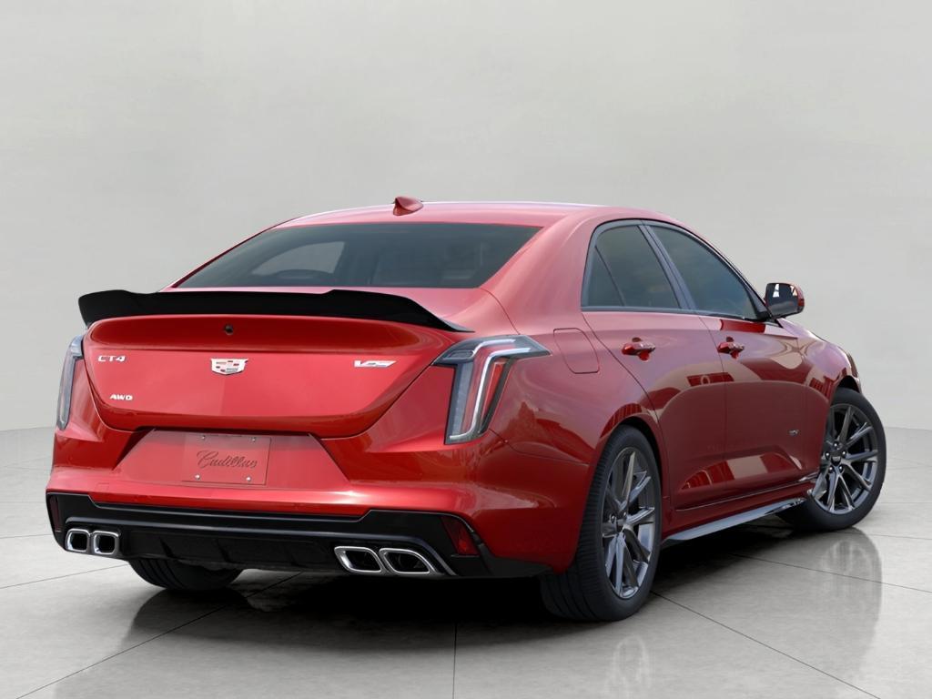 new 2026 Cadillac CT4-V car, priced at $57,885