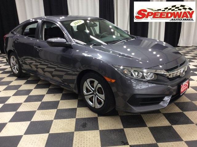 used 2018 Honda Civic car, priced at $18,499