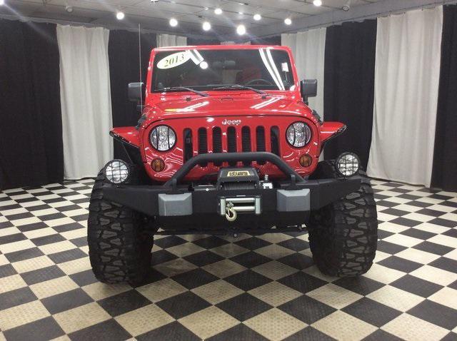 used 2013 Jeep Wrangler Unlimited car, priced at $35,999