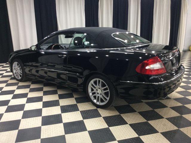 used 2009 Mercedes-Benz CLK-Class car, priced at $11,999