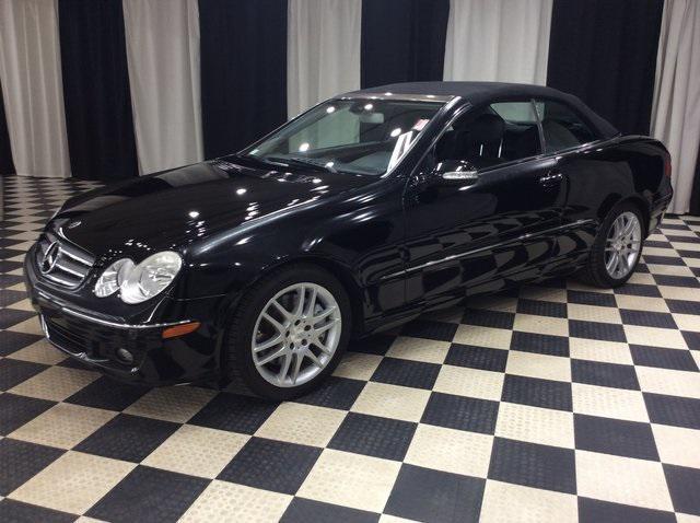 used 2009 Mercedes-Benz CLK-Class car, priced at $11,999