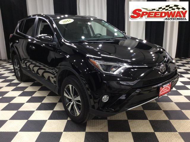 used 2018 Toyota RAV4 car, priced at $19,999