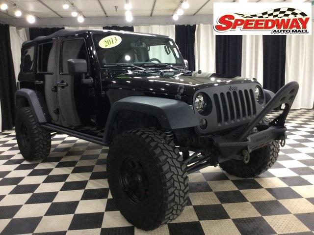 used 2013 Jeep Wrangler Unlimited car, priced at $18,999