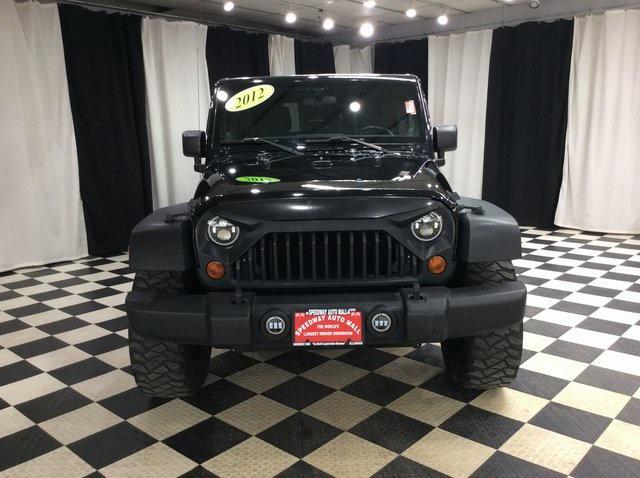 used 2012 Jeep Wrangler Unlimited car, priced at $16,999