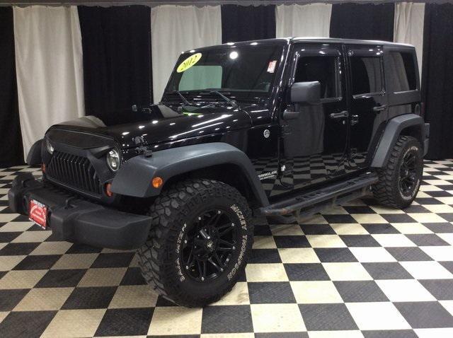 used 2012 Jeep Wrangler Unlimited car, priced at $16,999