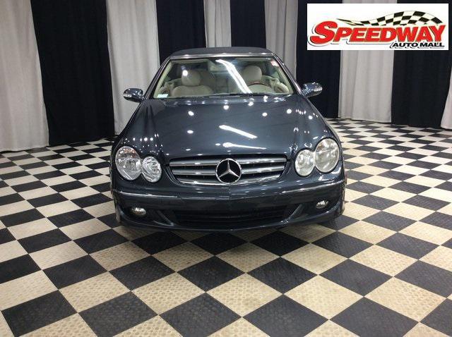 used 2008 Mercedes-Benz CLK-Class car, priced at $10,999