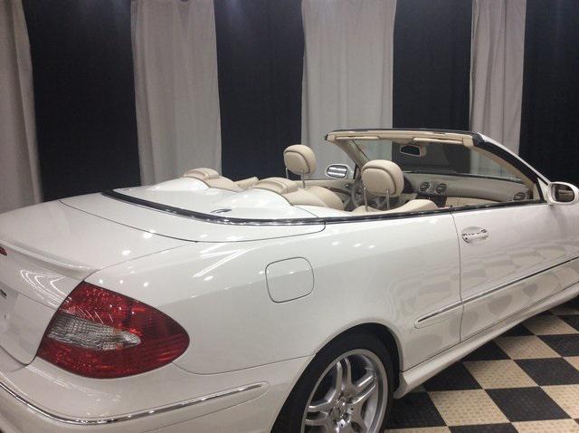 used 2008 Mercedes-Benz CLK-Class car, priced at $15,999