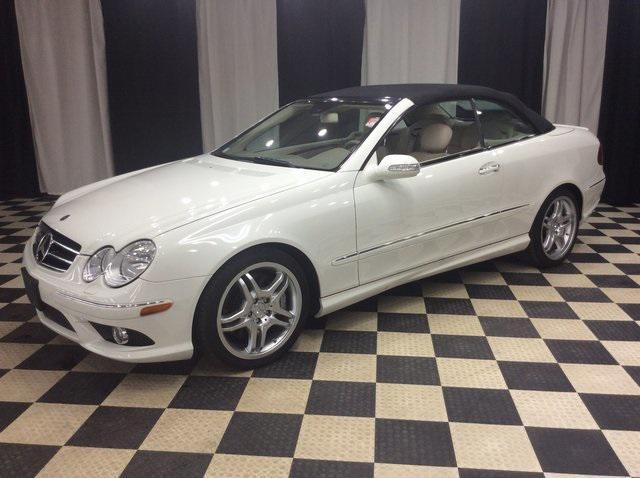 used 2008 Mercedes-Benz CLK-Class car, priced at $15,999