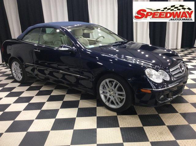 used 2008 Mercedes-Benz CLK-Class car, priced at $12,999