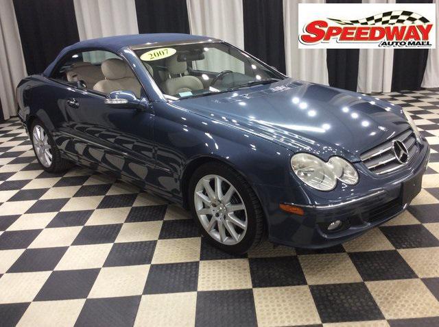 used 2007 Mercedes-Benz CLK-Class car, priced at $15,999