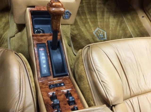 used 1989 Chrysler TC by Maserati car, priced at $13,999