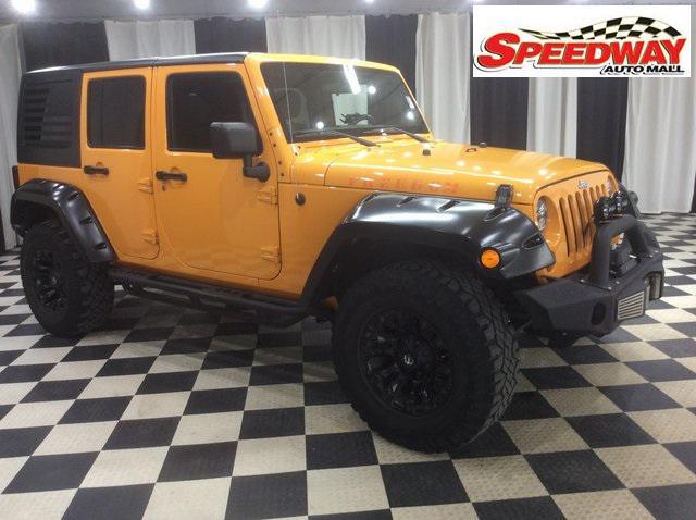 used 2012 Jeep Wrangler Unlimited car, priced at $17,999