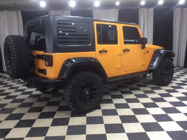 used 2012 Jeep Wrangler Unlimited car, priced at $17,999