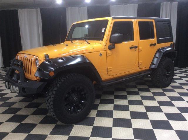 used 2012 Jeep Wrangler Unlimited car, priced at $17,999