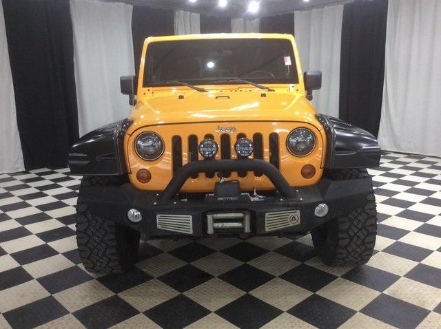 used 2012 Jeep Wrangler Unlimited car, priced at $17,999