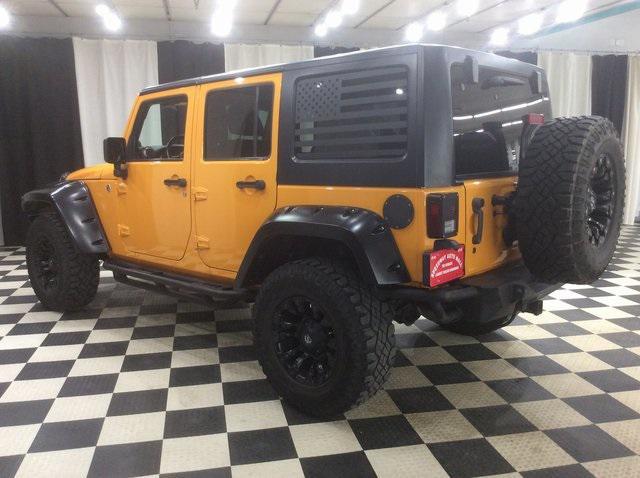 used 2012 Jeep Wrangler Unlimited car, priced at $17,999